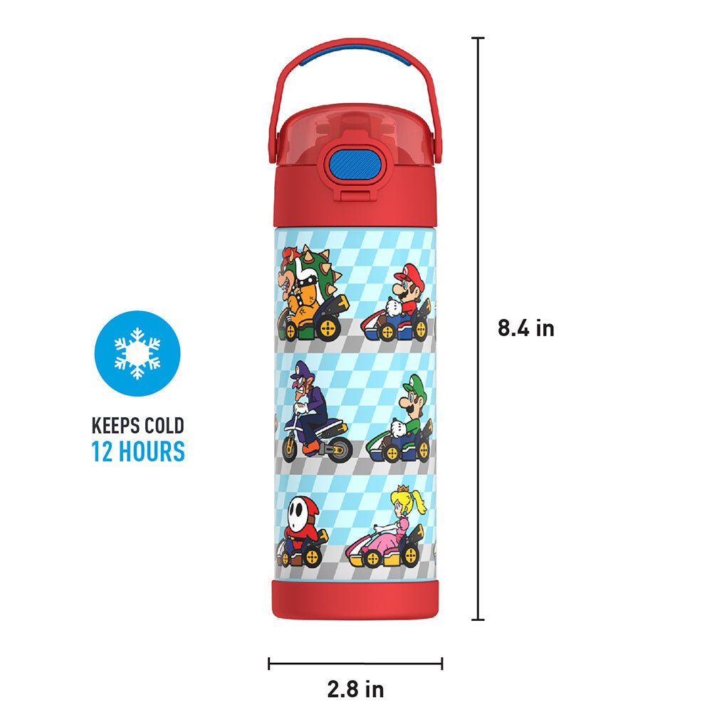 16oz FUNtainer® Water Bottle Mario Kart™ - Image 2