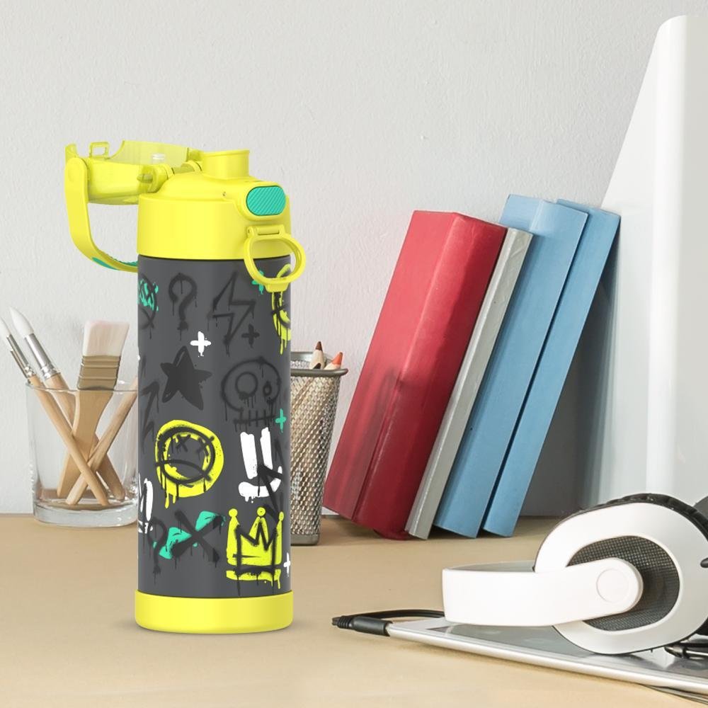16oz FUNtainer® Water Bottle With Locking Lid - Image 37