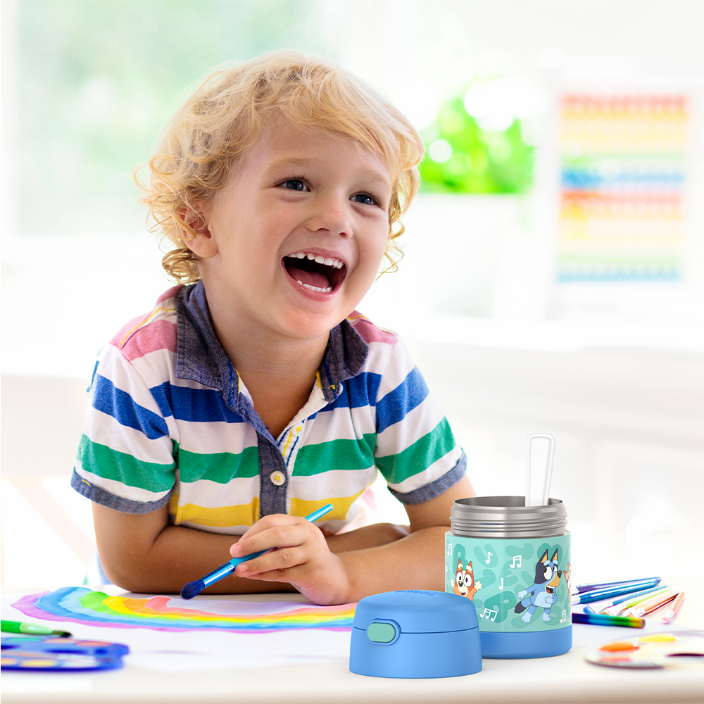 10oz FUNtainer® Food Jar Bluey - Image 7