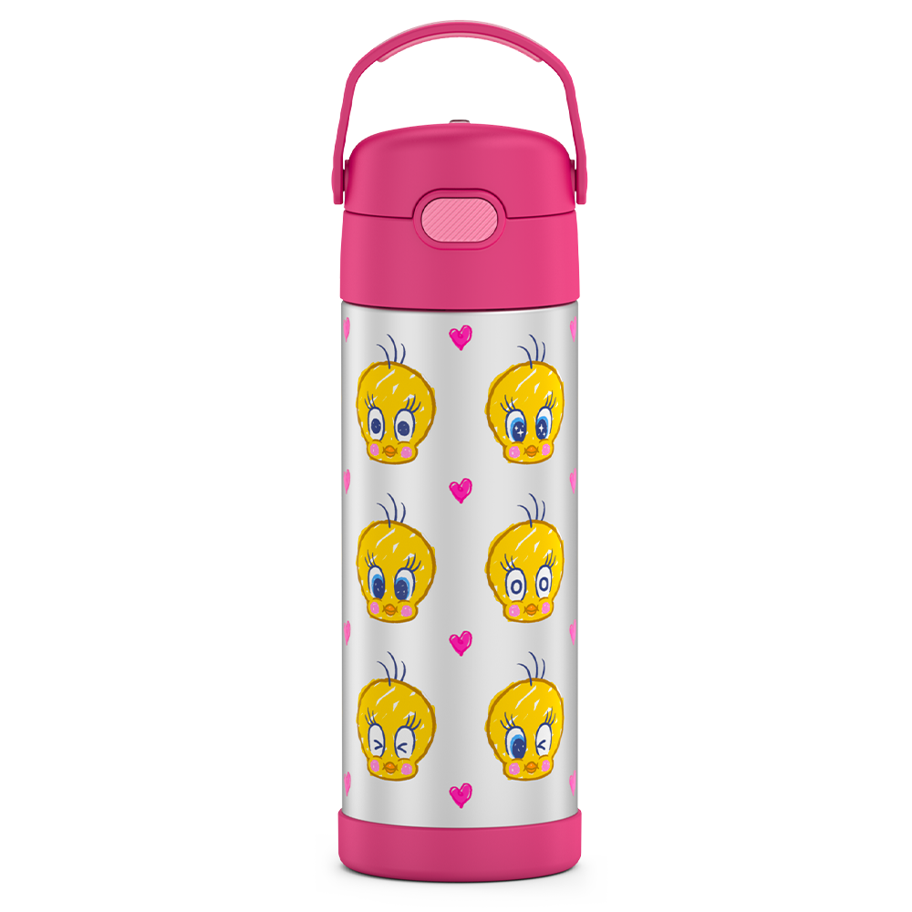16oz FUNtainer® Water Bottle Tweety Bird™ - Image 8