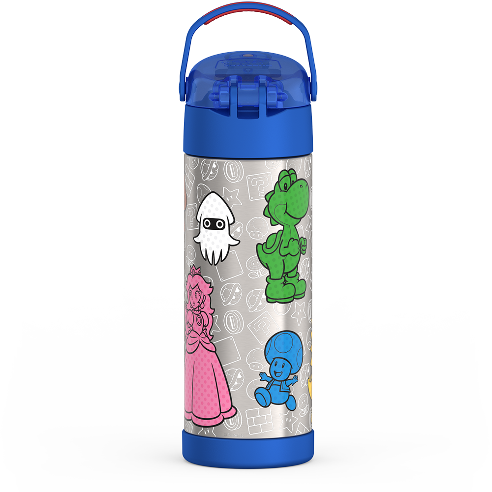 16oz FUNtainer® Water Bottle Mario Kart™ - Image 3