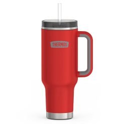 Alternative view of 40oz Cup Holder Mug Bundle - Crimson & Plum