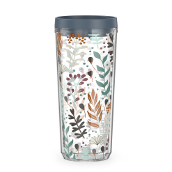 Alternative view of 24oz Double Wall Tumbler Whimsical Leaves