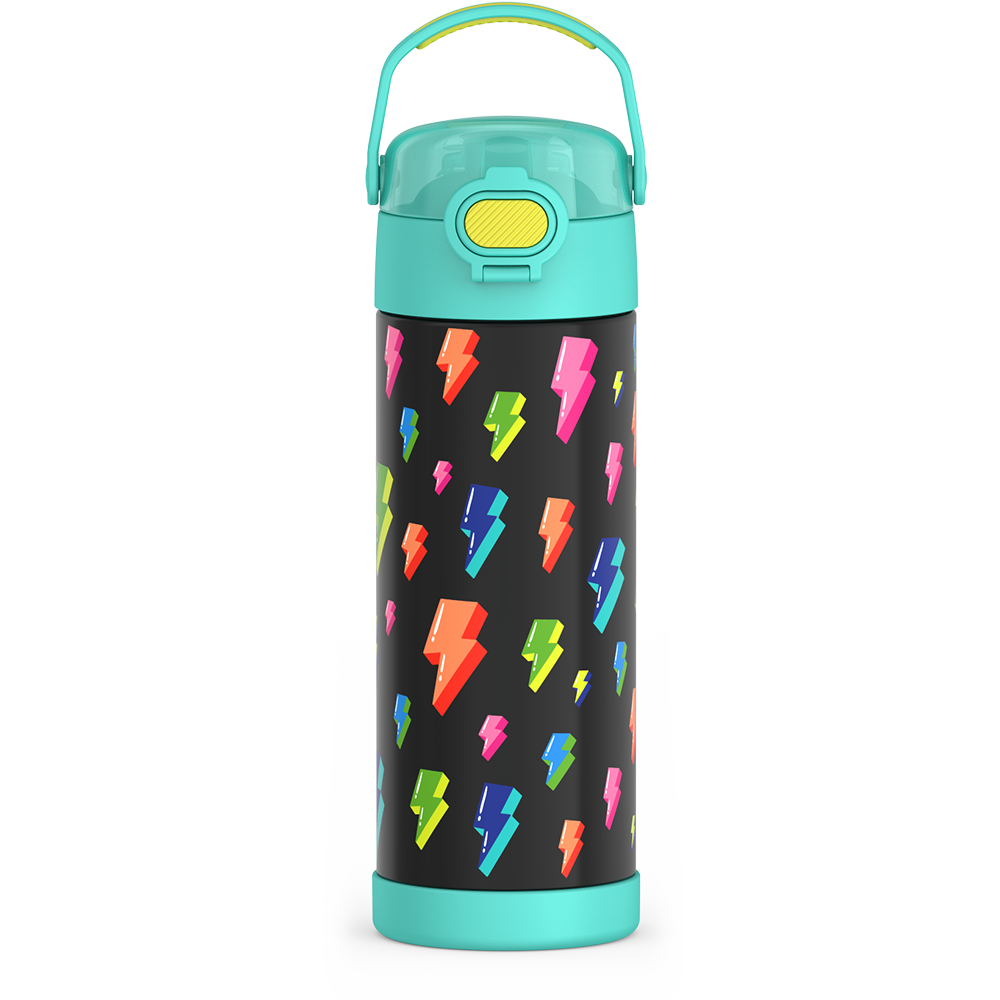 16oz FUNtainer® Water Bottle With Locking Lid - Image 128