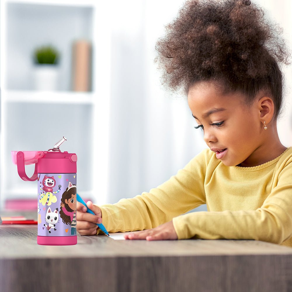 12oz FUNtainer® Water Bottle Gabby's Dollhouse - Image 2