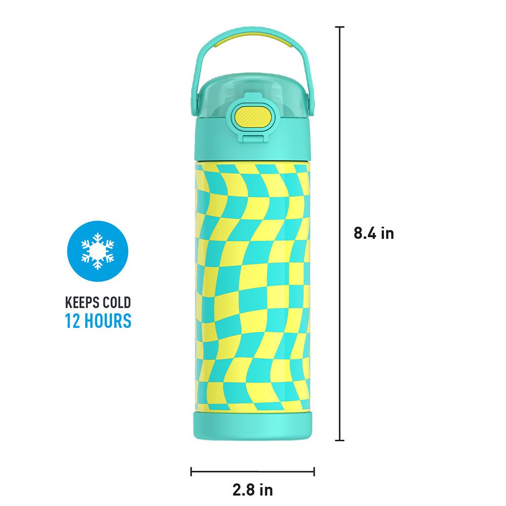 16oz FUNtainer® Water Bottle With Locking Lid - Image 56