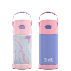 12oz FUNtainer® Water Bottles Dreamy & Pink/Purple Bundles