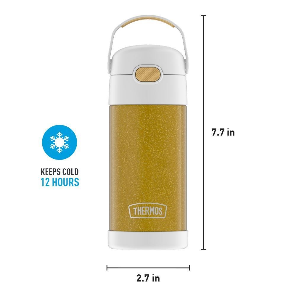 12oz FUNtainer® Water Bottle Glitter - Image 30