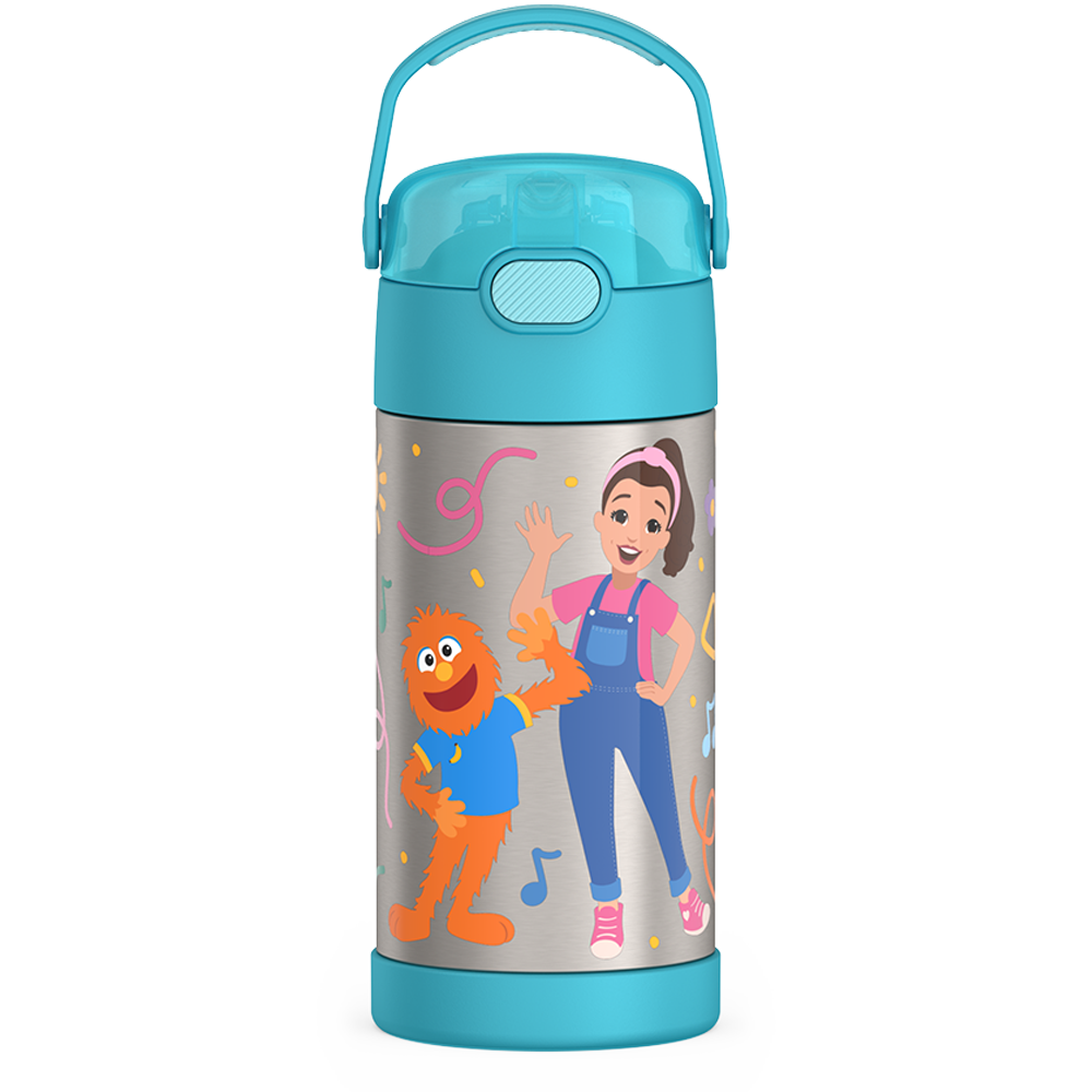 12oz FUNtainer® Water Bottle Ms. Rachel - Image 10