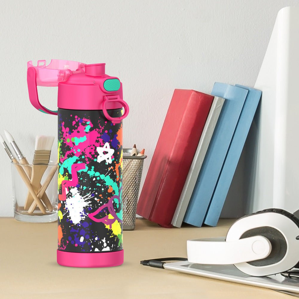 16oz FUNtainer® Water Bottle With Locking Lid - Image 48