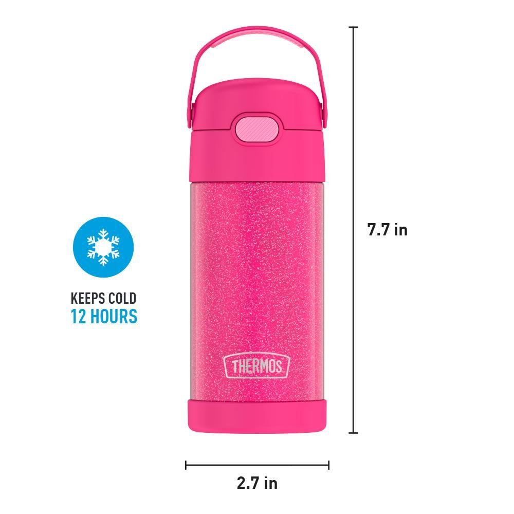 12oz FUNtainer® Water Bottle Glitter - Image 22